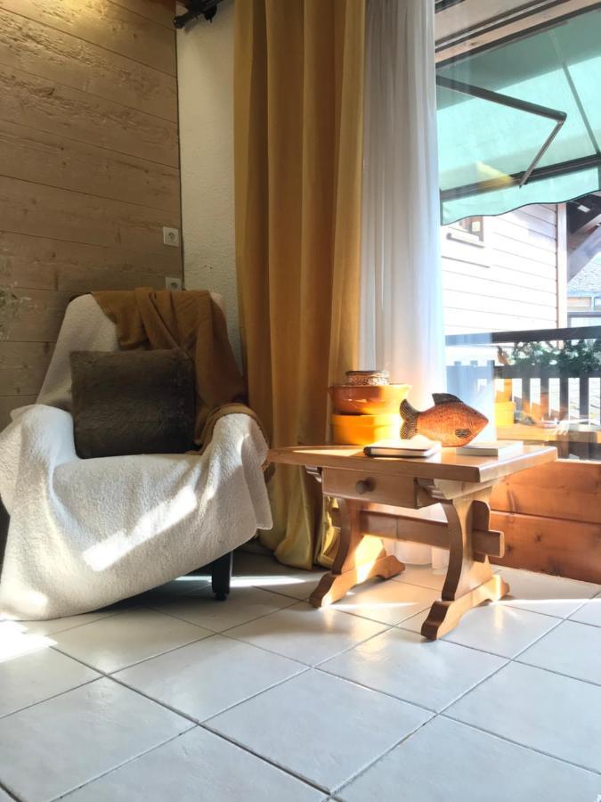 Nid Douillet A La Louvee Lägenhet Combloux Exteriör bild